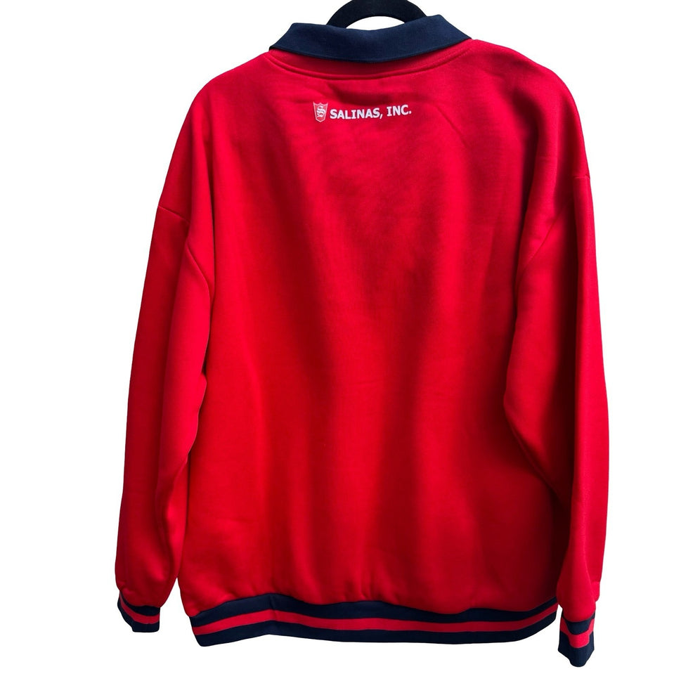 Los Angeles Anaheim Angels Mike Trout 27 MLB Baseball Sweatshirt Red XL NEW