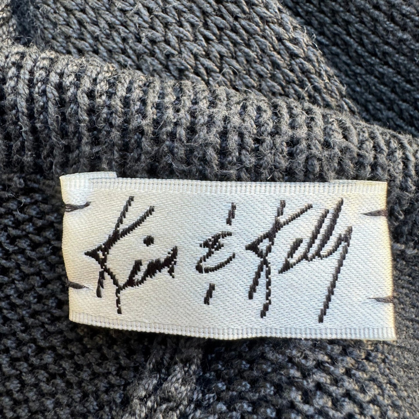 Kim & Kelly Vintage 90s Minimalist Quiet Luxury Knit Loungewear Wide Leg Pants