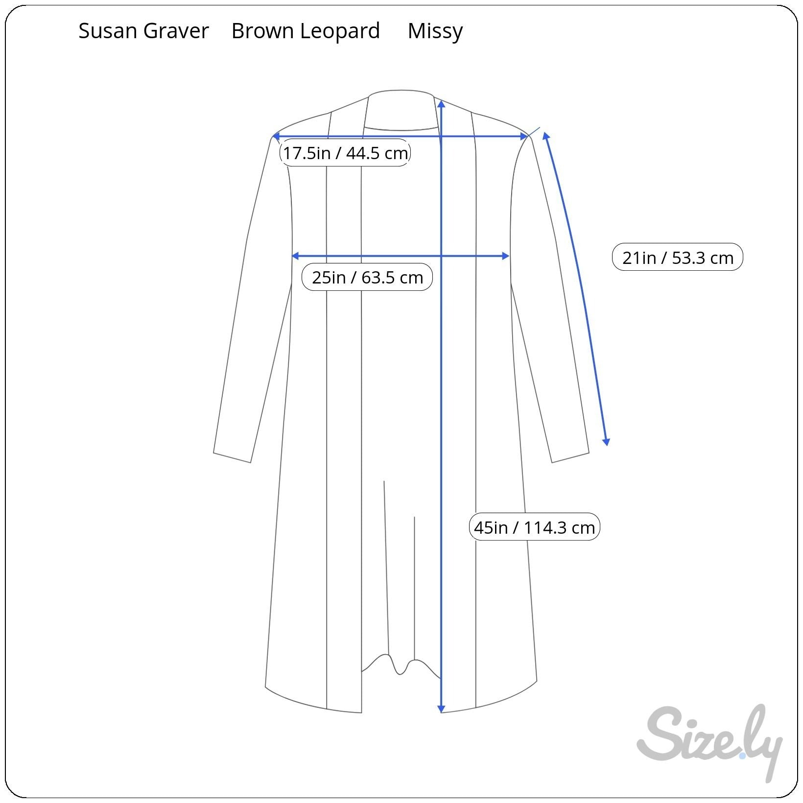 Susan Graver Womens Leopard Animal Print Semi Sheer Duster Cardigan Kimono OS