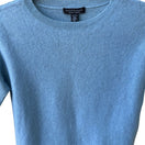 Switch Saks Fifth Avenue Cashmere Quiet Luxury Old Money Preppy Sweater Pastel Blue XS 3 image