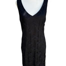 Switch Rabbit Rabbit Rabbit Vintage Floral Lace Cocktail Midi Dress Black Womens 12M 3 image