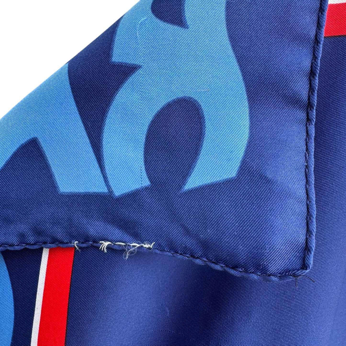 Norwegian American Cruises NAC Vintage Square Woven Satin Scarf Wrap Bandana