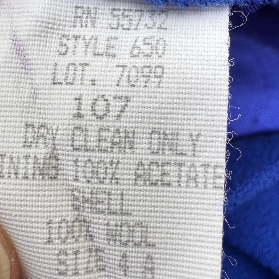 Michelle Stuart Petite Vintage Wool Royal Blue Blazer Pleated Skirt Set Womens 4