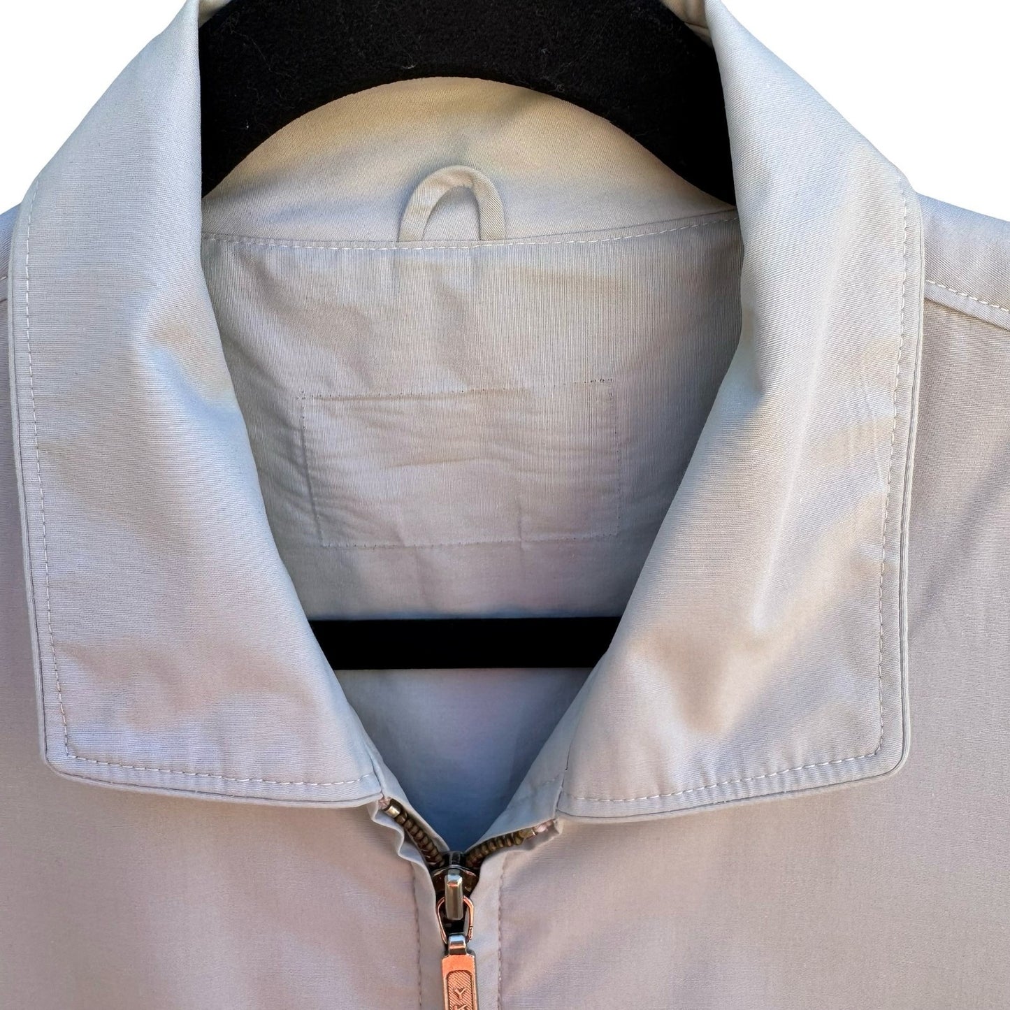 Gold Carriage Vintage 80s Retro Harrington Bomber Jacket Gray Mens L Streetwear