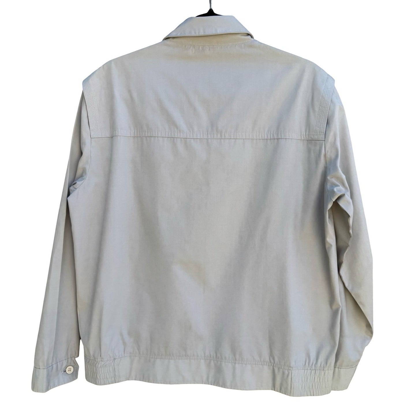 Gold Carriage Vintage 80s Retro Harrington Bomber Jacket Gray Mens L Streetwear