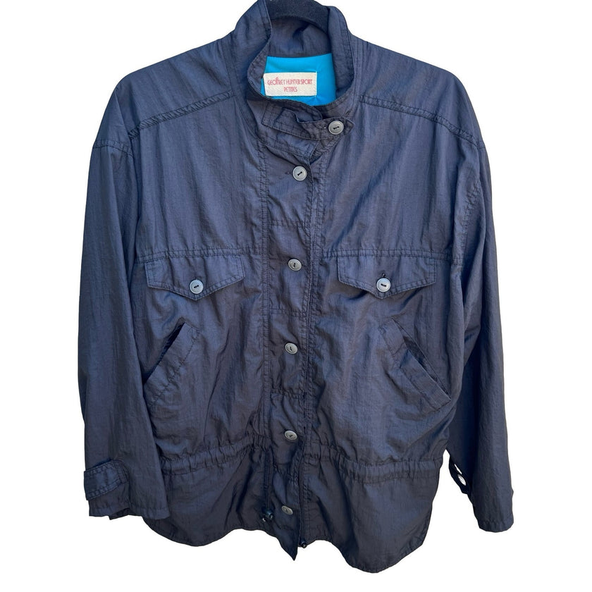 Geoffrey Hunter Sport Vintage 90s Gorpcore Utility Drawstring Windbreaker Jacket