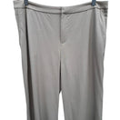Switch Linda Allard Ellen Tracy Minimalist Wool Blend Wide Leg Trousers Brown 14 NEW 3 image
