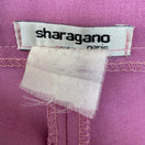 Switch Sharagano Paris Vintage Y2K Tailored Purple Ankle Zip Pants Professional Career 2 image