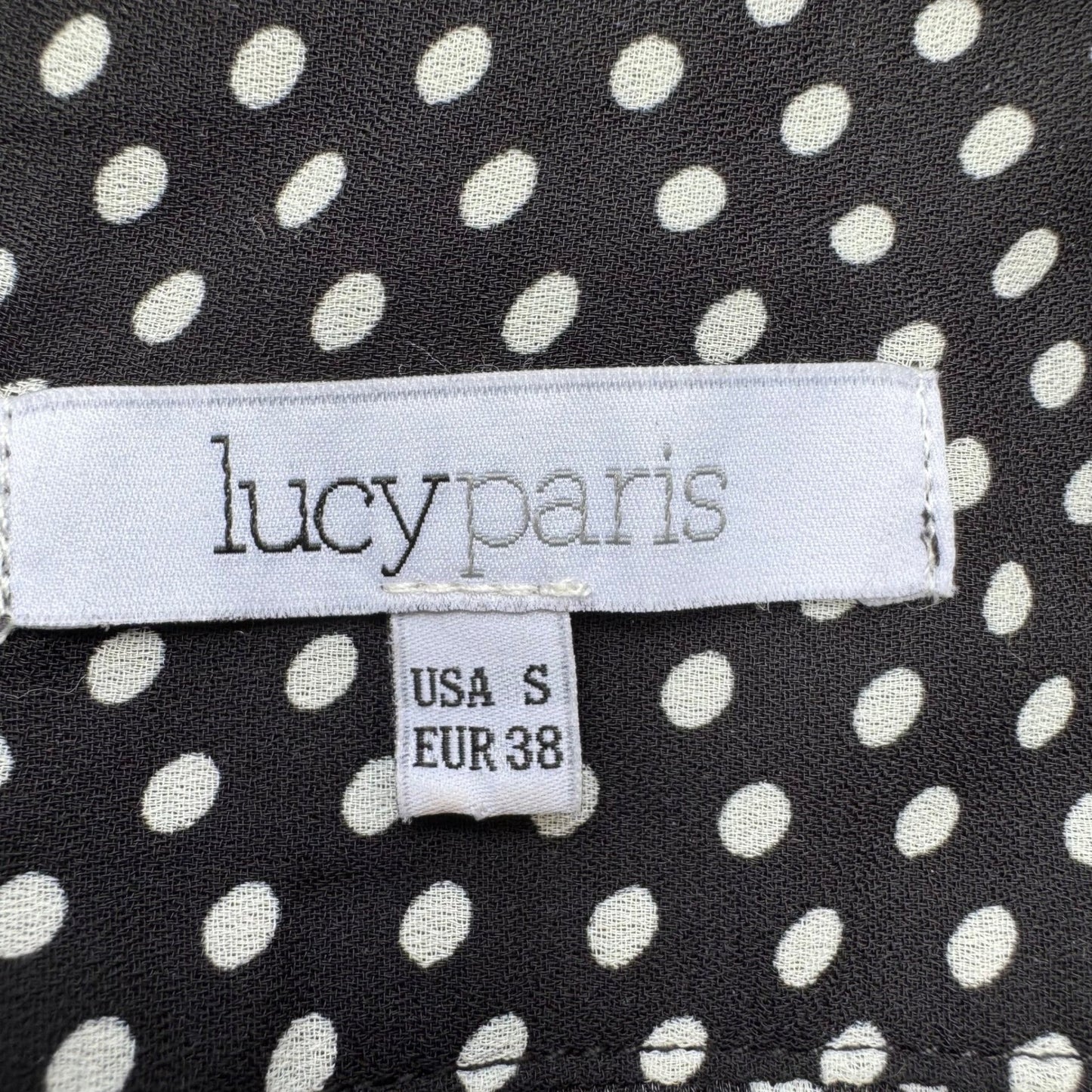 Lucy Paris Rockabilly Pinup Polka Dot Halter Open Back Shorts Romper Summer S