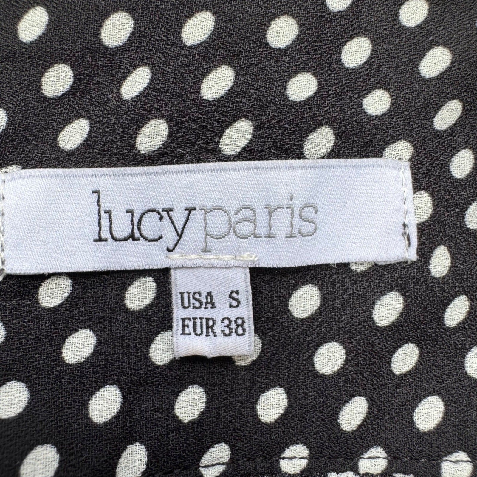 Lucy Paris Rockabilly Pinup Polka Dot Halter Open Back Shorts Romper Summer S