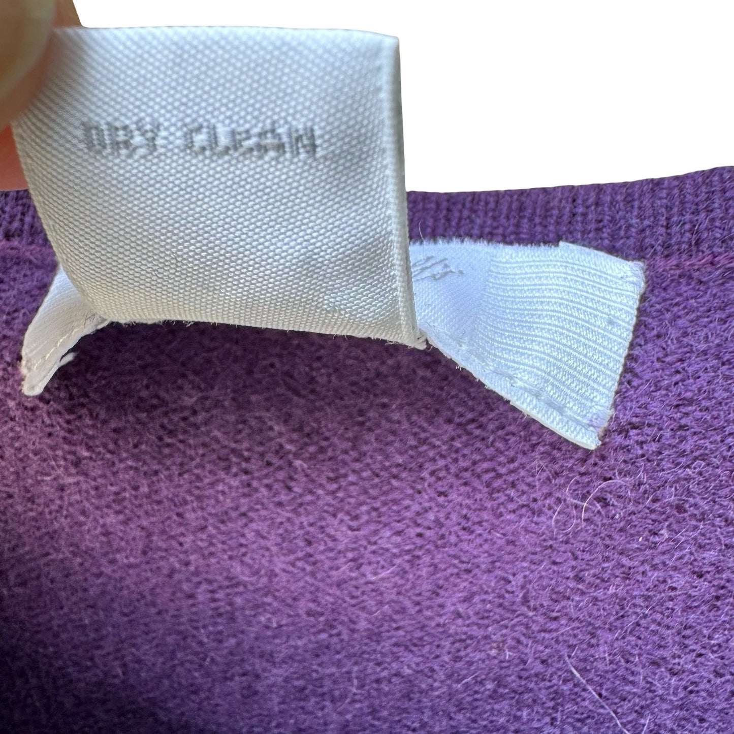 Marshall Fields Vintage Cashmere Quiet Luxury Preppy Minimalist Sweater Purple L