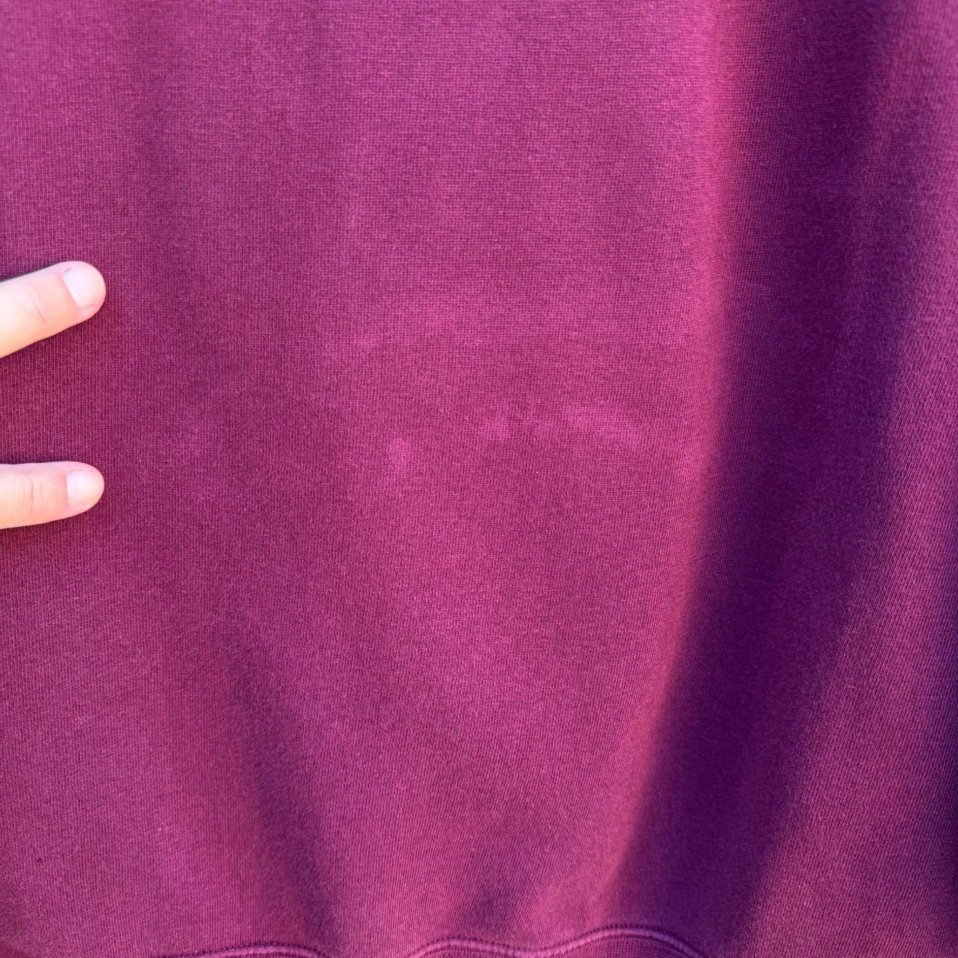 BBC Billionaire Boys Club Ambiguous OG Logo Maroon Graphic Full-Zip Hoodie Mens L