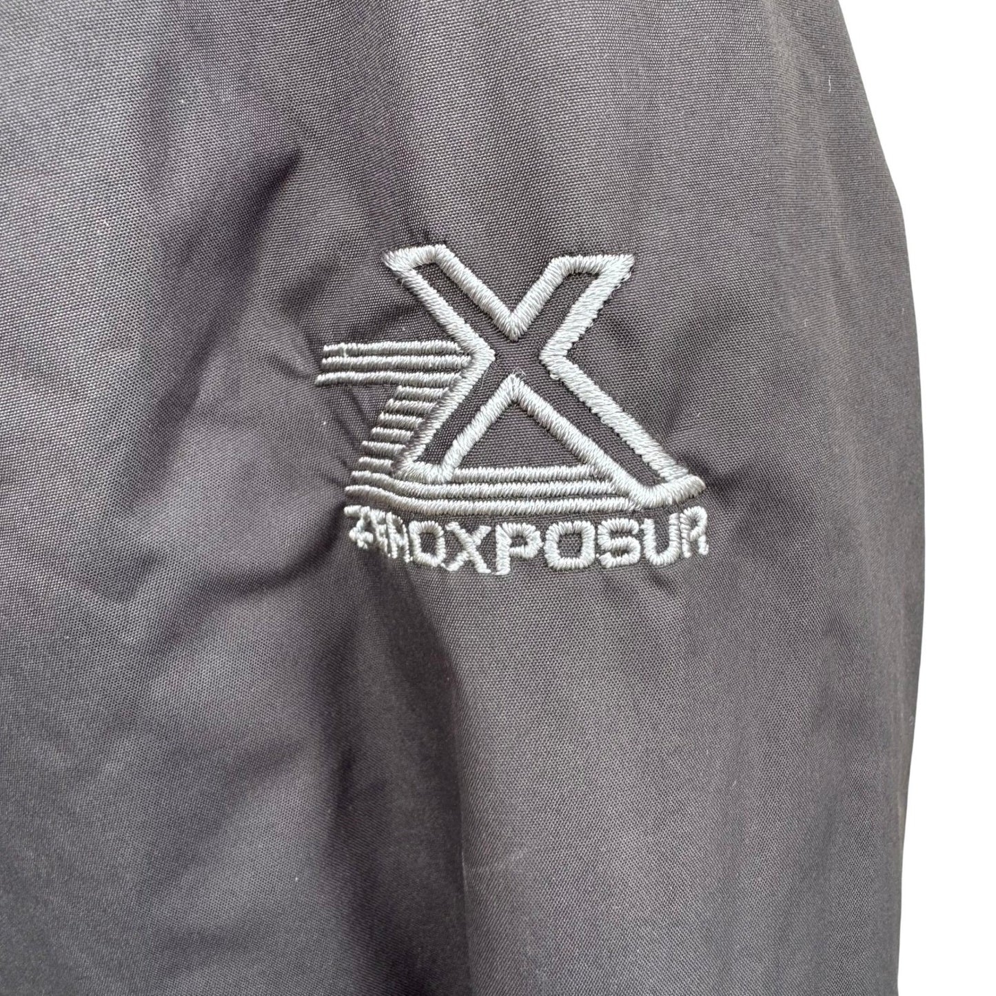 ZeroXposur Mens Hooded Winter Jacket Gray Fleece Lined Heavy Duty Coat Medium