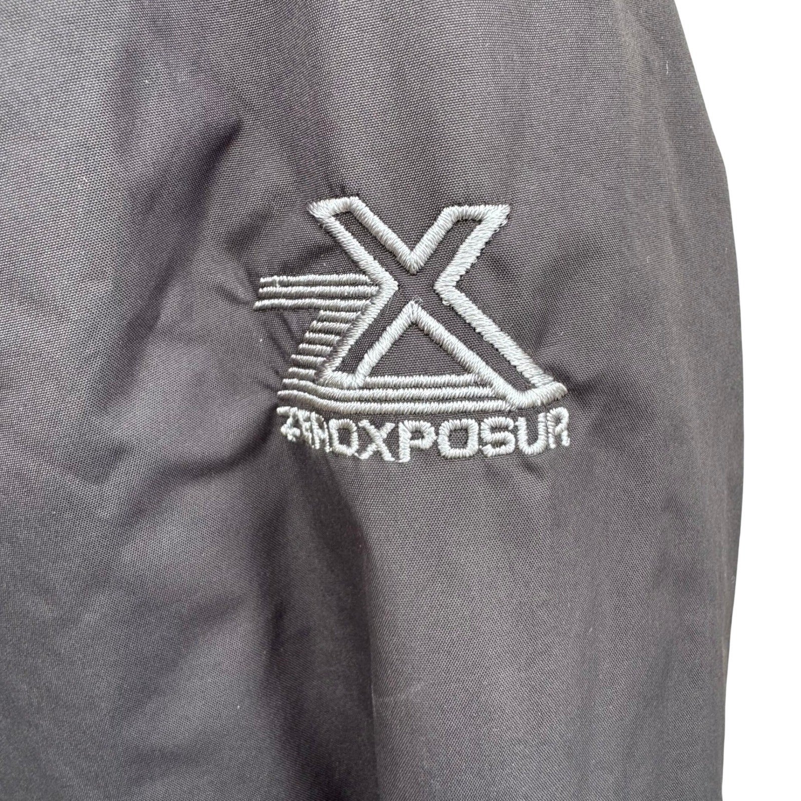 ZeroXposur Mens Hooded Winter Jacket Gray Fleece Lined Heavy Duty Coat Medium