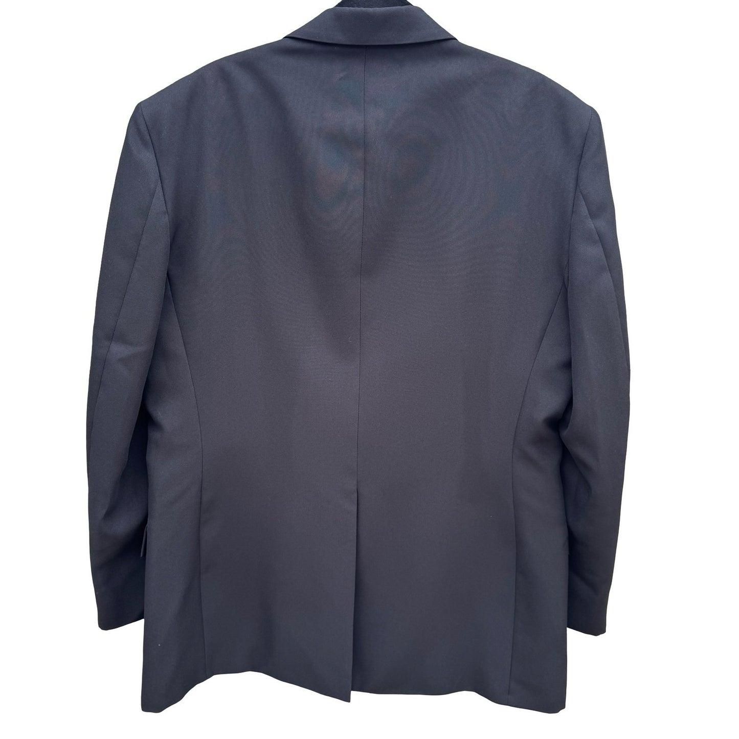 Raffinati Formal Mens 46L Black 1 Button Peak Lapel Tuxedo Jacket Blazer USA