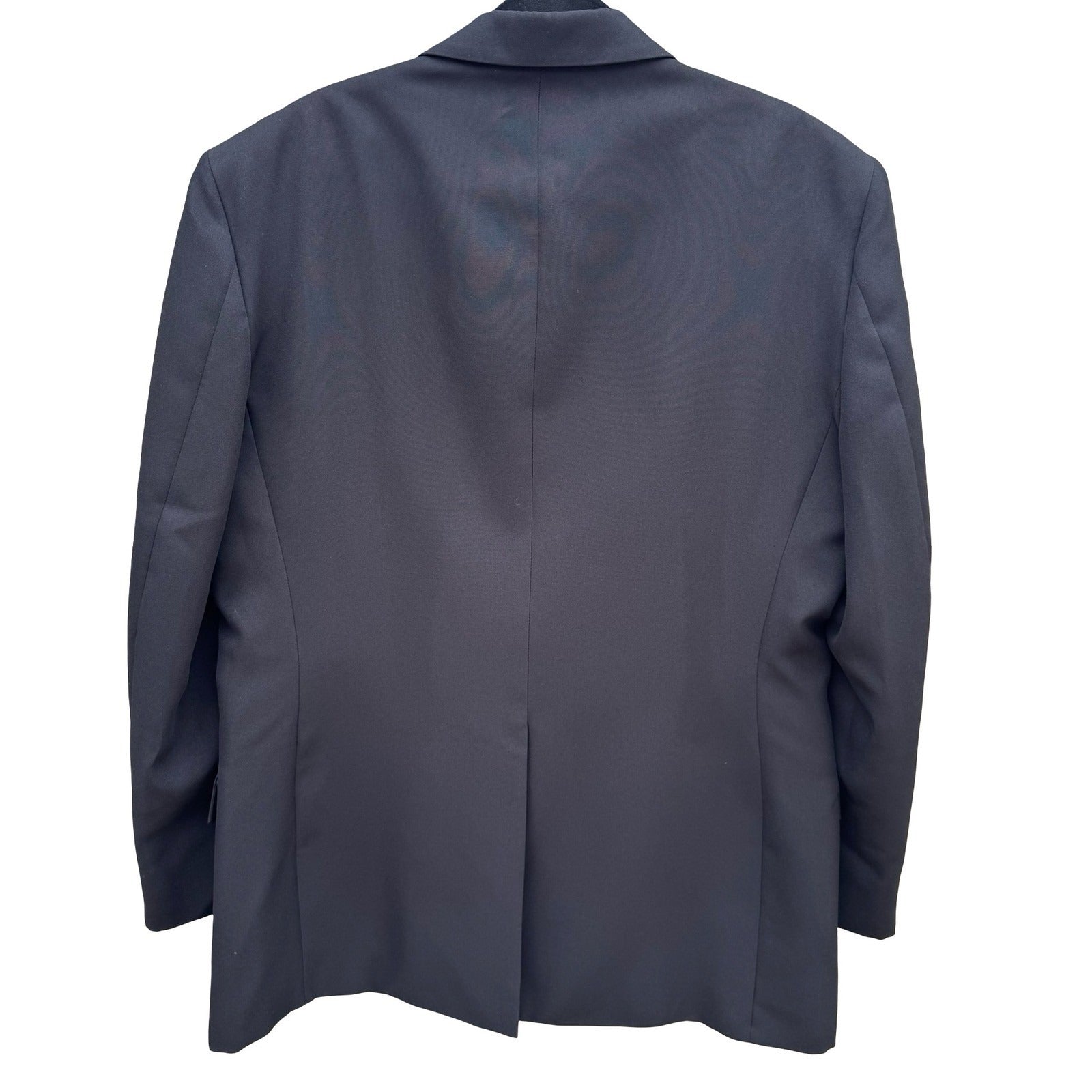 Raffinati Formal Mens 46L Black 1 Button Peak Lapel Tuxedo Jacket Blazer USA