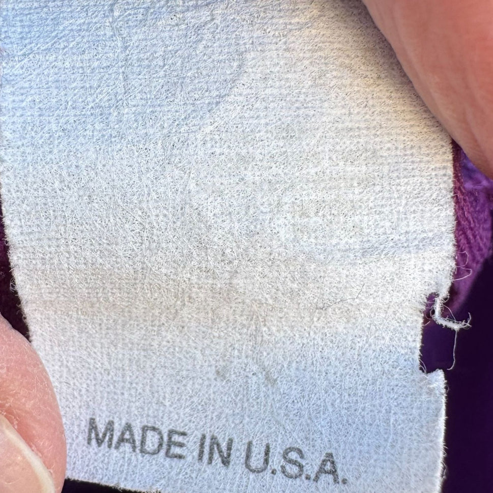 Bend Over Levi Strauss & Co Vintage 70s 80s Pleated Purple Womens Dress Pants