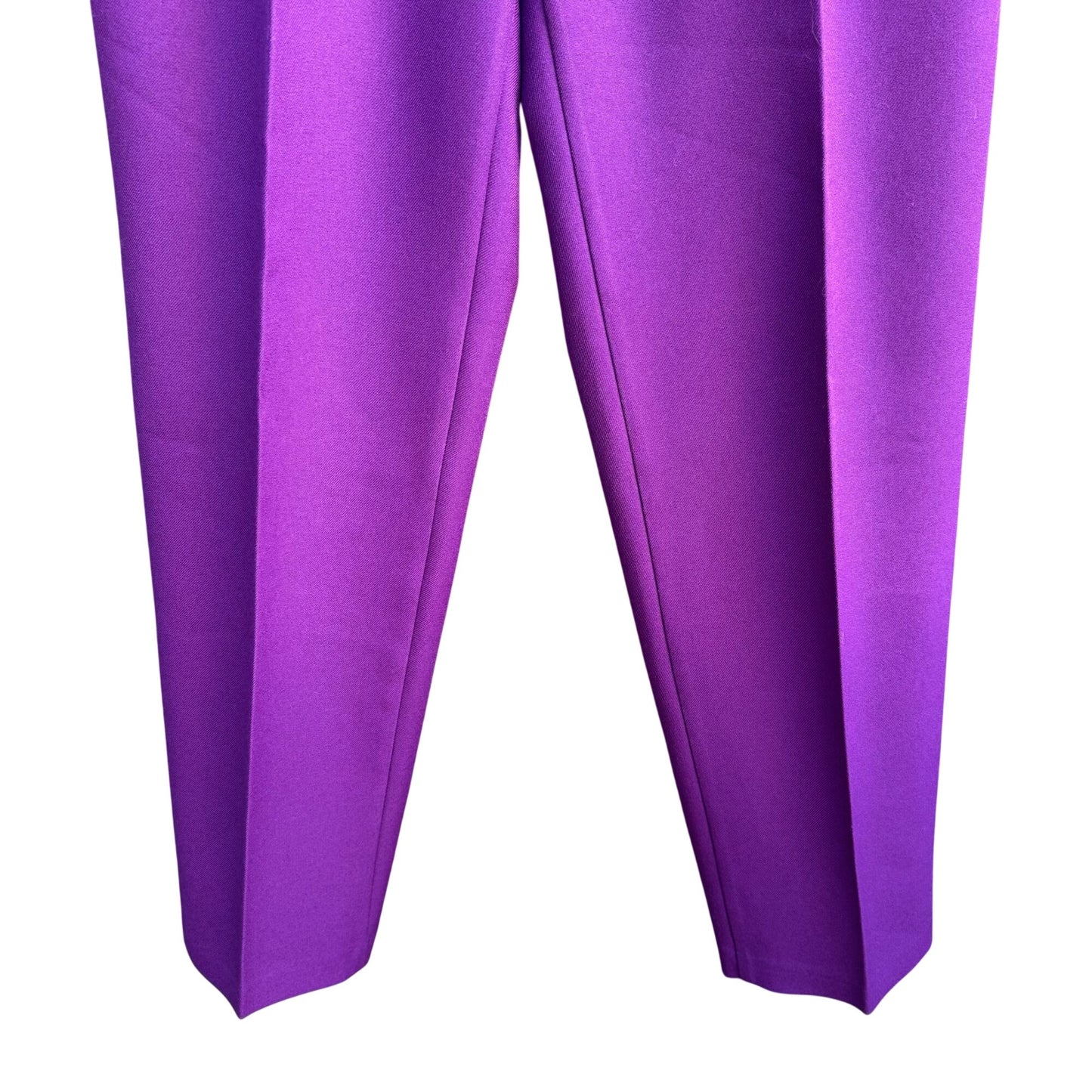 Bend Over Levi Strauss & Co Vintage 70s 80s Pleated Purple Womens Dress Pants