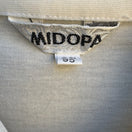 Switch Midopa Korean Vintage 70s 80s Preppy Windowpane Plaid Knit Polo Shirt Mens M 2 image