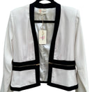 Switch L'Atiste Amy Colorblock Open Front Zipper Tailored Blazer L NEW Professional 3 image