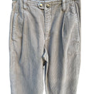 Switch Lizsport Vintage 80s Womens Corduroy Pants 2P Beige High-Waisted Pleated Tapered 3 image