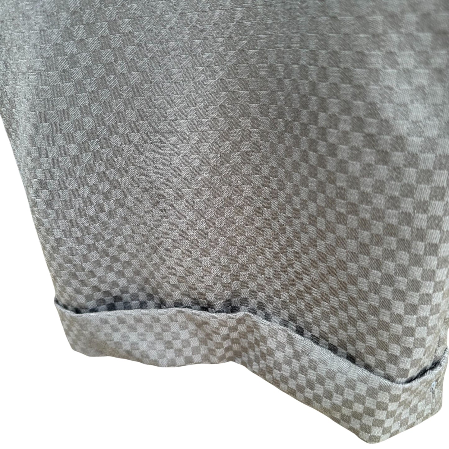 Vintage M2 Vintage Italian Super 100s Checkered Gray Tessilstrona Blazer Pants