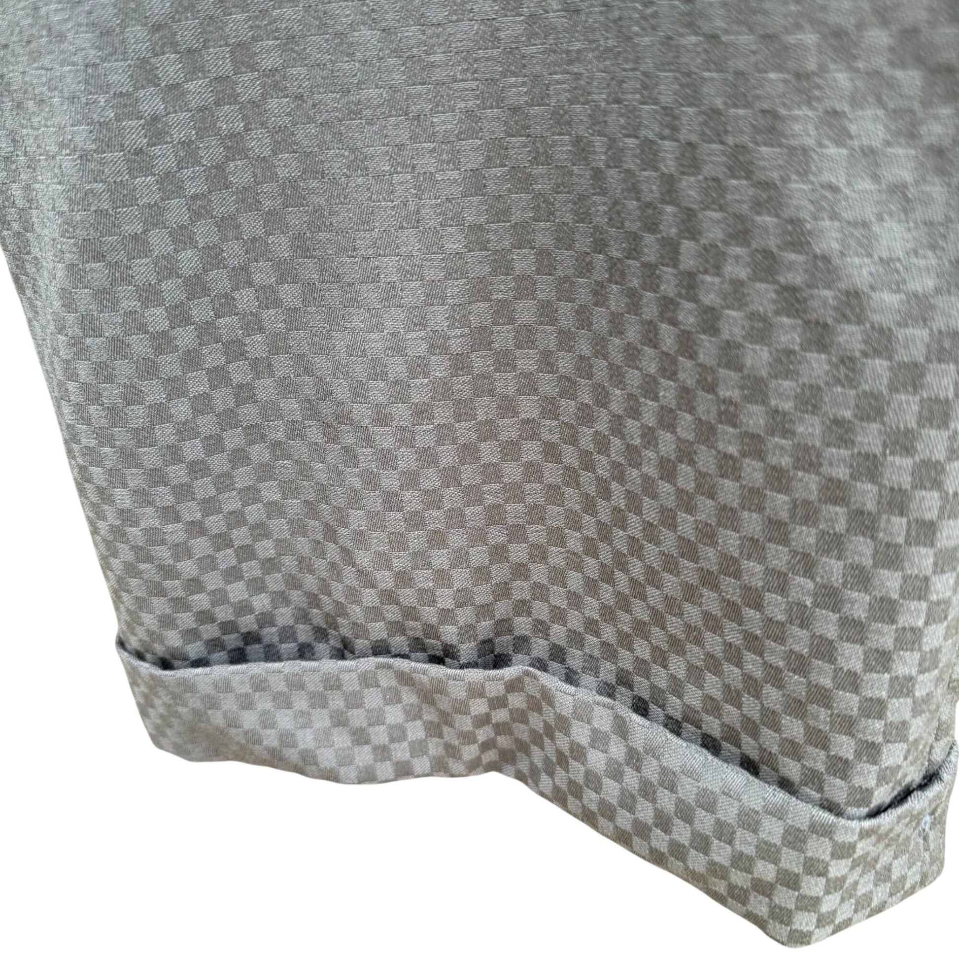 Vintage M2 Vintage Italian Super 100s Checkered Gray Tessilstrona Blazer Pants