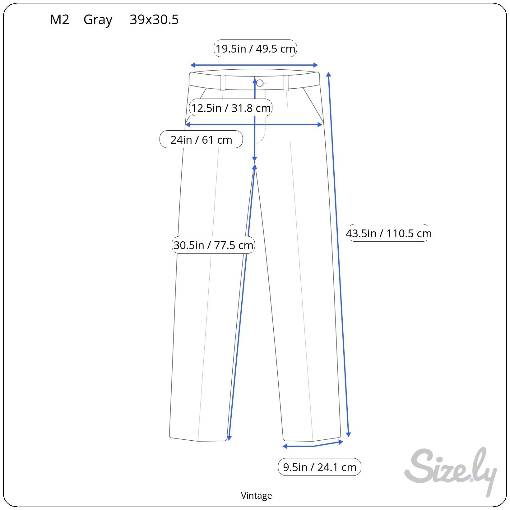Vintage M2 Vintage Italian Super 100s Checkered Gray Tessilstrona Blazer Pants
