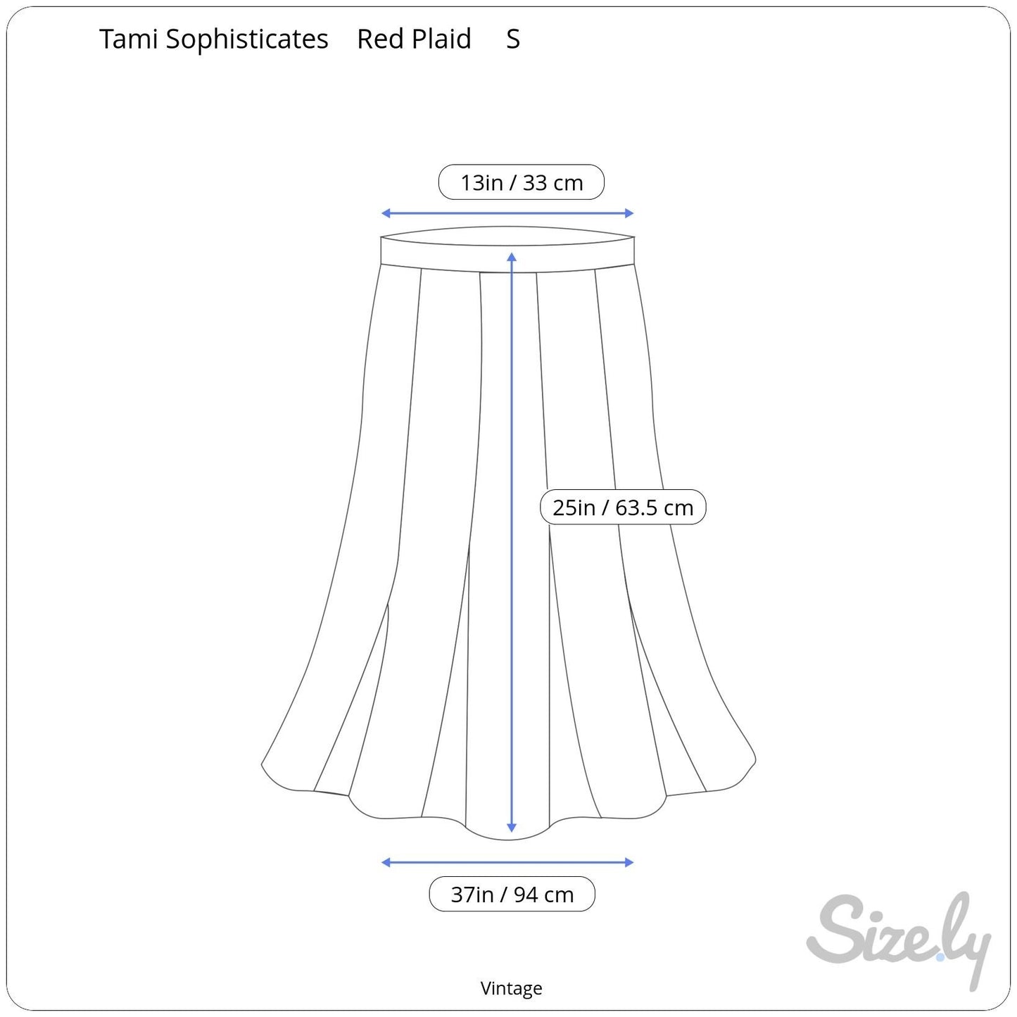 Tami Sophisticates Vintage 70s Womens Red Green Tartan Plaid Pleated Wool Skirt