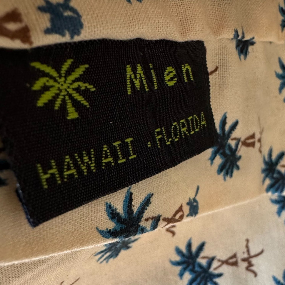 Mien Hawaiian Womens Black Woven Tote Bag Leather Straps Toggle Closure Beach