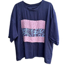 Switch Fixsun Casual Vintage Silk Boho Festival Flowy Blouse Skirt Patchwork Set XL 2 image