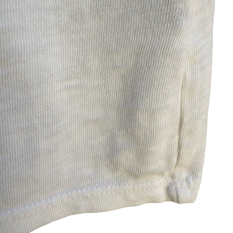 American Giant USA Supima Cotton Sustainable Slub Crew Neck Shirt White Womens S