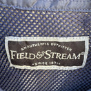 Switch Field &amp; Stream Mens L Short Sleeve Fishing Shirt Khaki Mesh Back Utility Vented 2 image