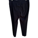 Switch Mario Serrani Womens Stretch Flat Front Straight Leg Black Mid Rise Dress Pants L 3 image