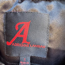 Switch Adrienne Landau Vintage 90s Y2K Streetwear Glam Edgy Faux Fur Bomber Jacket S 2 image