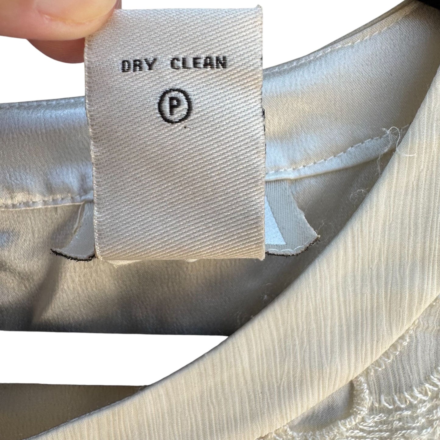 Eci New York Womens Boho Silk Ivory Floral Lace Sheer Short Sleeve Dress 12