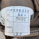 Switch Venezia Vintage Plaid Blazer Mens Preppy Houndstooth Suit Blazer Jacket 44L 2 image