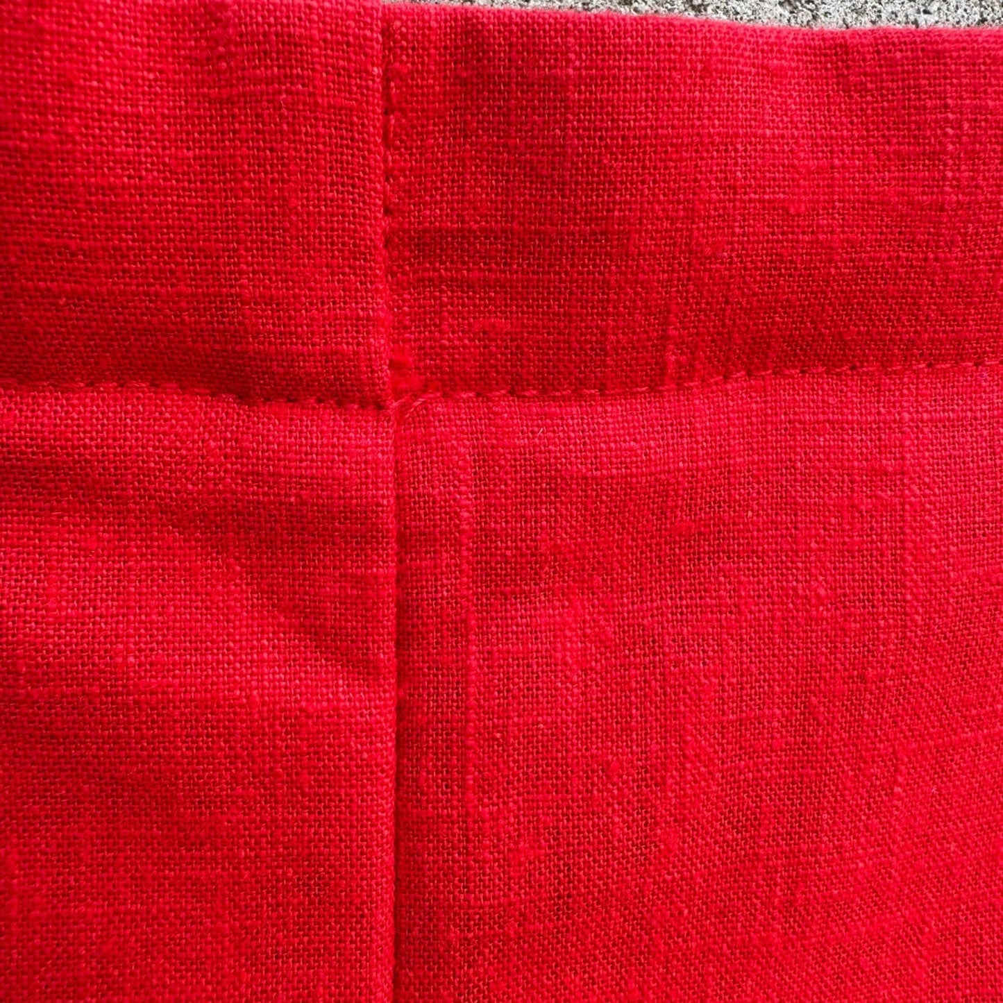 Catalina Vintage 80s Red High Waist Cuffed Short Shorts Nautical Womens 14 Beach