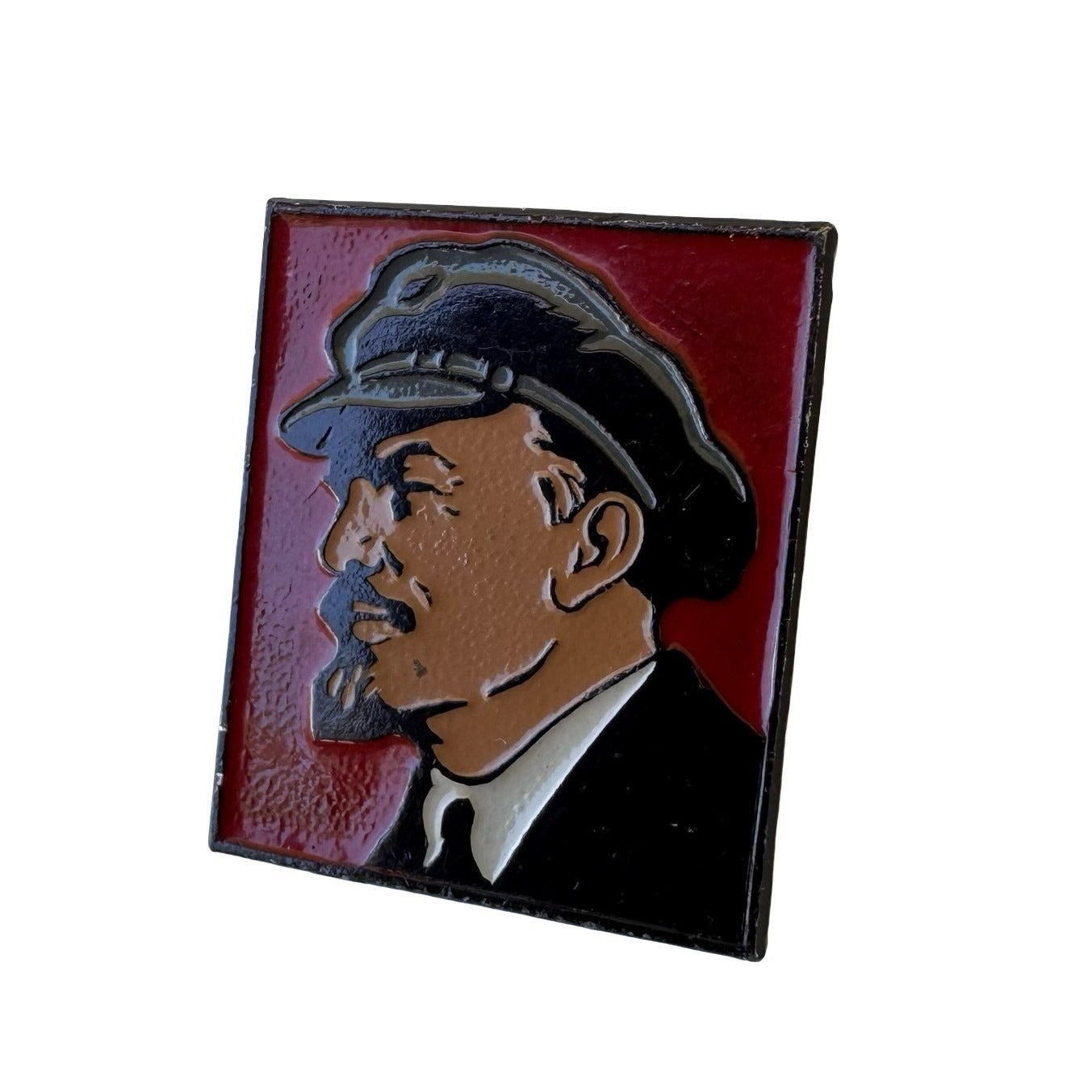 Vintage Soviet USSR Enamel Pin Badge Lot Lenin Hammer Sickle Labor Sports 6pc