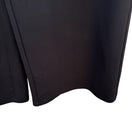 Switch Isaac Mizrahi Live Womens Black Wide-Leg High-Waist Wide Leg Trousers Pants M 2 image