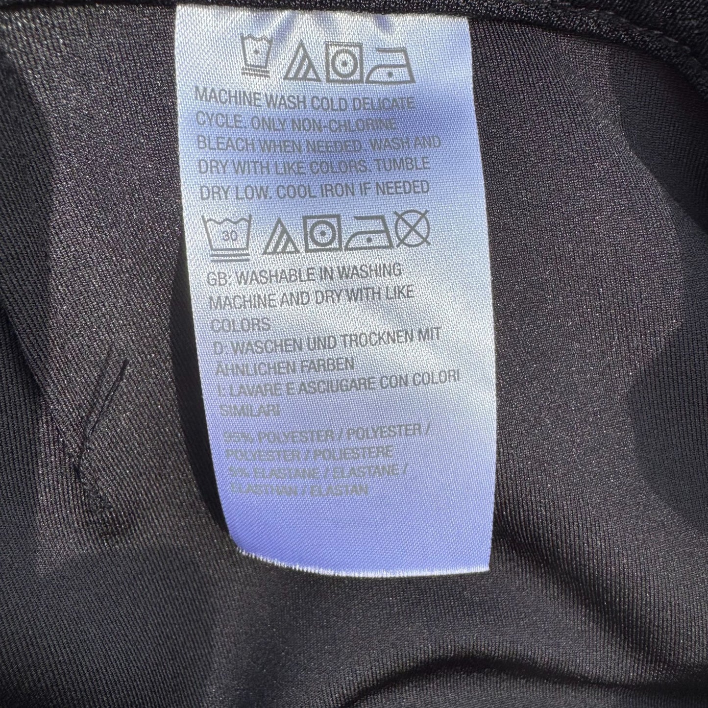 Isaac Mizrahi Live Womens Black Wide-Leg High-Waist Wide Leg Trousers Pants M