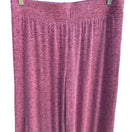 Switch Pip &amp; Vine Rosie Pope Womens Wide Leg Cozy Pink High Rise Knit Lounge Pants Med 3 image