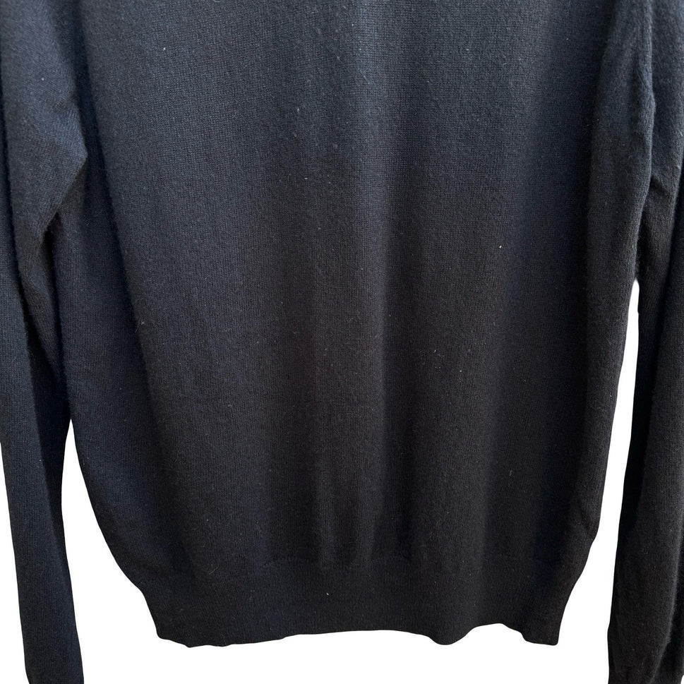 The Cashmere Project Quiet Luxury Preppy Minimalist Cashmere Sweater Mens L