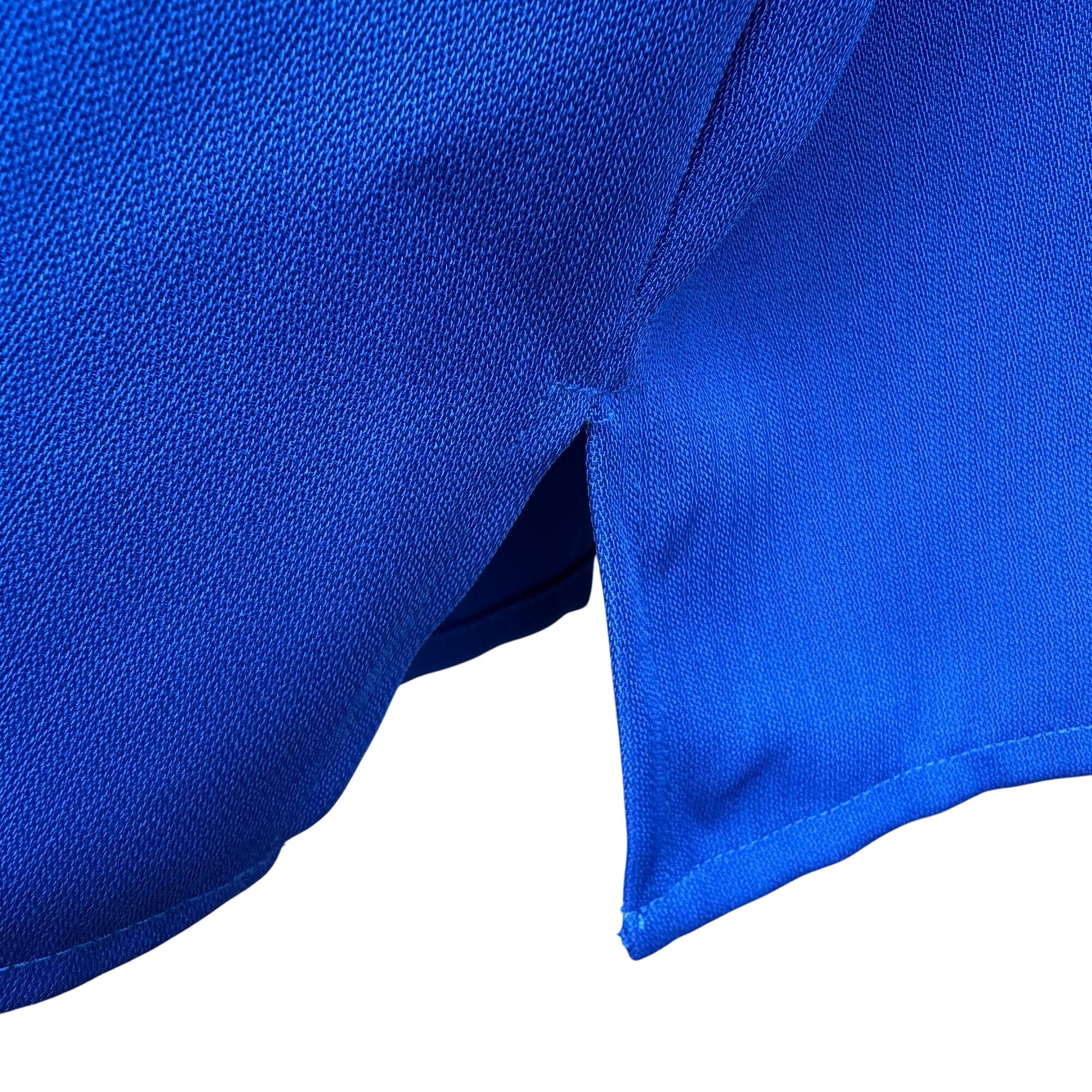 Pronti Collection By Phita Vintage Y2K 90s Mens Royal Blue Long Sleeve Shirt XL