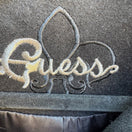 Switch Guess Dark Academia Preppy Tailored Wool Blend Double Breasted Pea Coat Black S 2 image