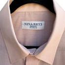 Switch Nina Ricci Monsieur Paris Vintage Minimalist Soft Boy Shirt Pastel Pink Mens L 3 image