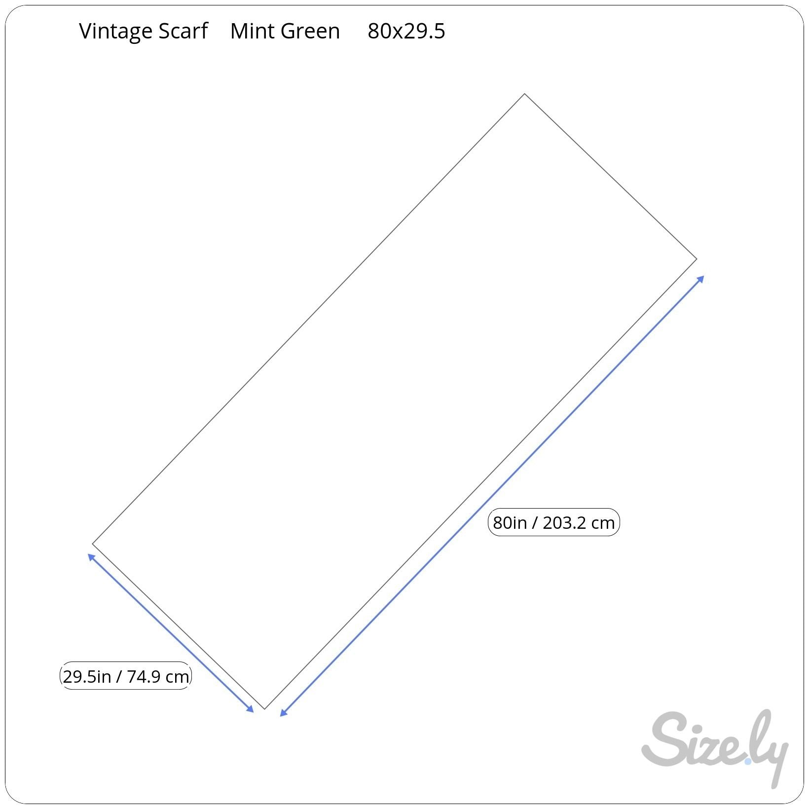Vintage Cashmere Wool Mint Green Soft Fringe Edges Womens Woven Scarf Wrap Shawl