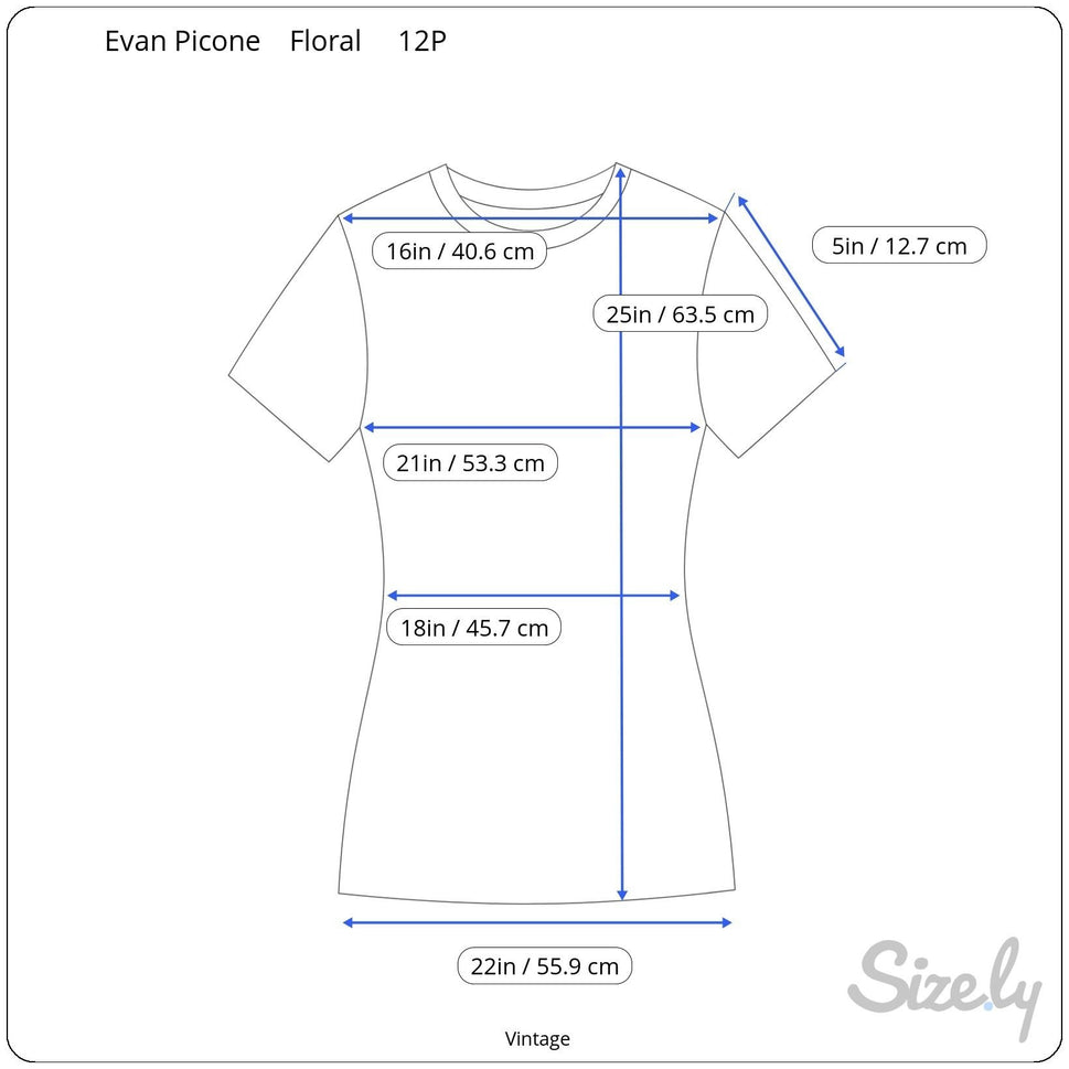 Evan-Picone Womens Red Floral Ruffle V-Neck Short Sleeve Lightweight Blouse 12P