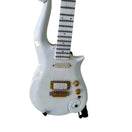 Switch Prince Cloud Style Miniature Replica Guitar White Funk Rock Decor Collectible 2 image