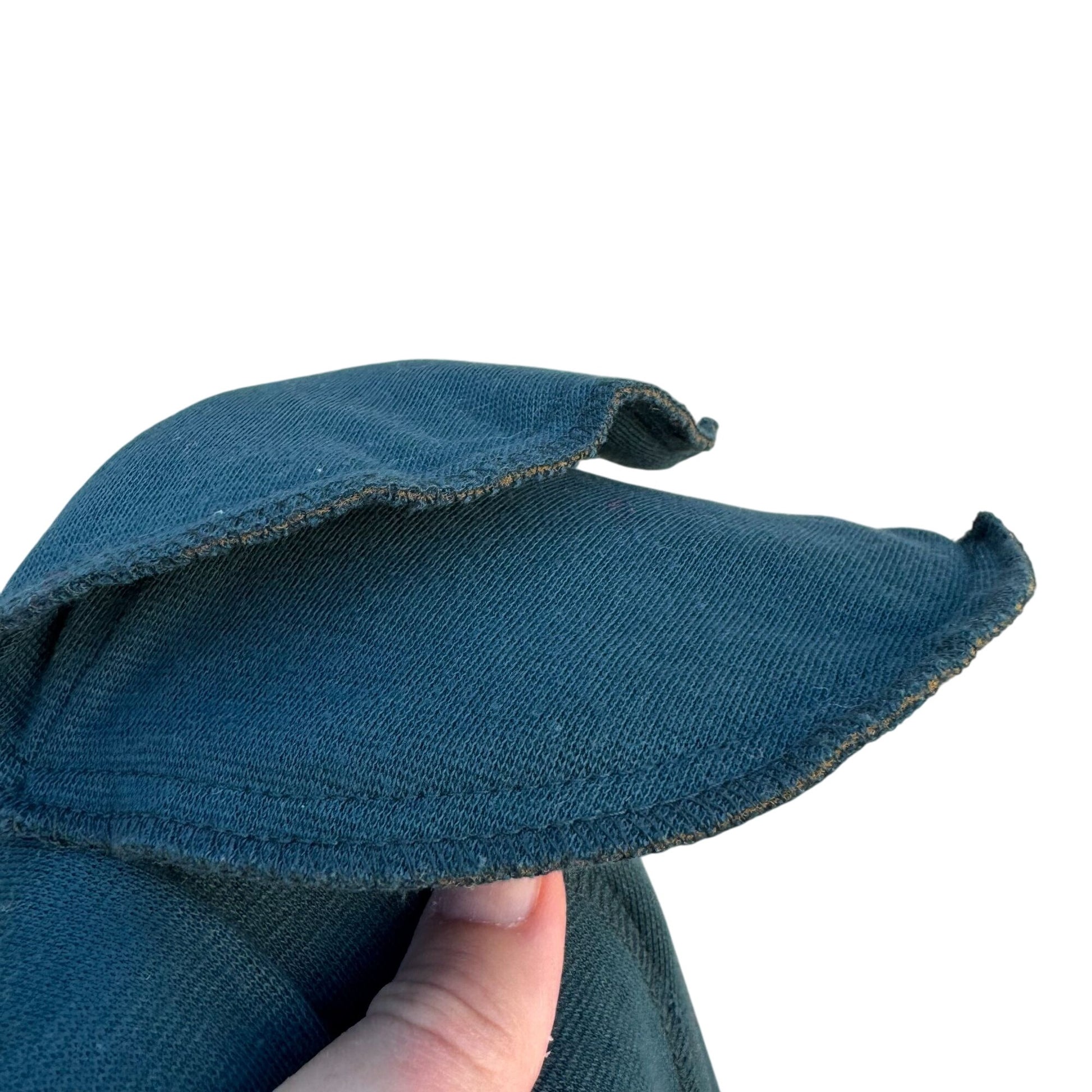 Affair California Vintage Green Decorative Jeweled Buttons Open Front Cardigan